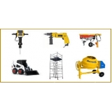 locação de equipamentos de construção no Alto de Pinheiros