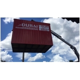 onde tem locação container para obra Bauru